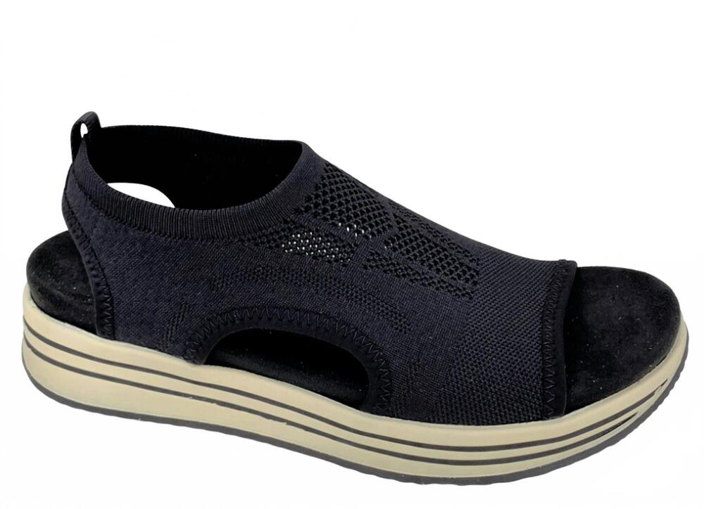 NEW REMONTE women's jocelyn sandal in black